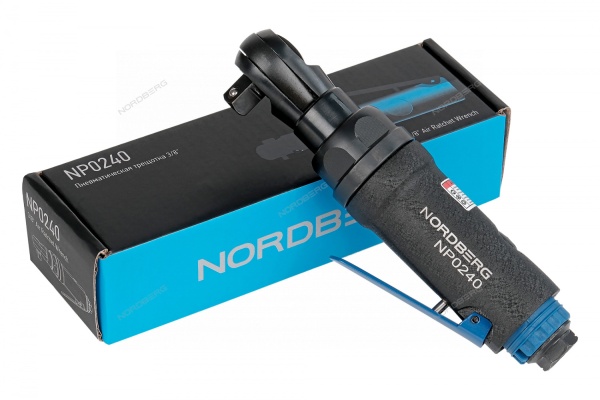 Пневмогайковерт угловой (пневмотрещотка) 3/8", 50 Нм