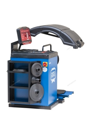 Станок балансировочный 380V для грузовых машин, синий
