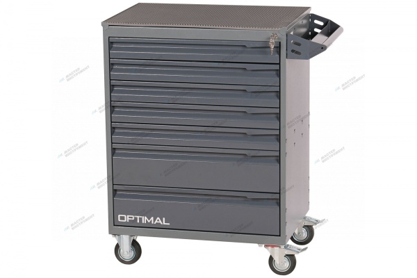 Тележка инструментальная, 7 выдвижных ящиков (RAL 7012/7015)