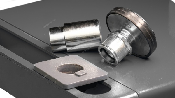 Подъемник ножничный 3,5 т, с встроенными адаптерами для SUV авто, 220 В, серый