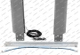 Комплект удлинителей колонн 1200 мм для N4125H-4,5T (серый)