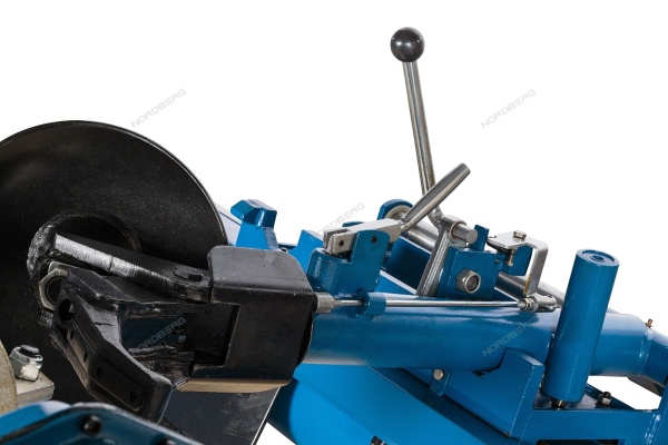 Станок шиномонтажный для грузовых машин, односкоростной, 380 В, синий