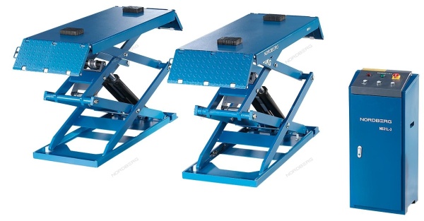 Подъемник ножничный низкопрофильный 3,0т 220В