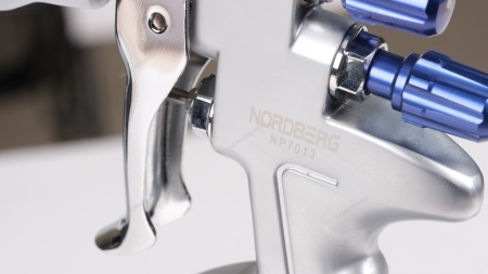 Краскопульт LVMP с верхним бачком, сопло 1,3 мм, алюминиевый кейс