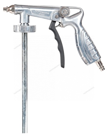 Пистолет для антигравийных составов, с гибкой насадкой
