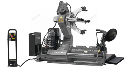 Станок шиномонтажный для грузовых автомобилей 14"-26", двухскоростной, 380V, серый