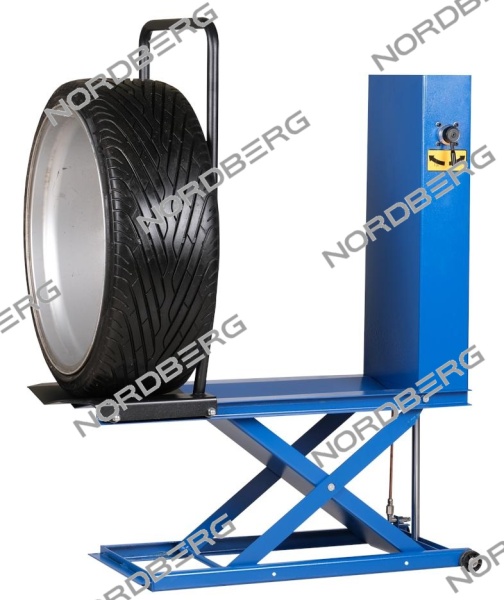 Лифт для колес грузовых машин