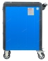 Тележка инструментальная с системой защиты от опрокидывания (синяя)