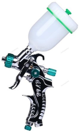 Миникраскопульт HVLP с верхним бачком, сопло 0,8 мм