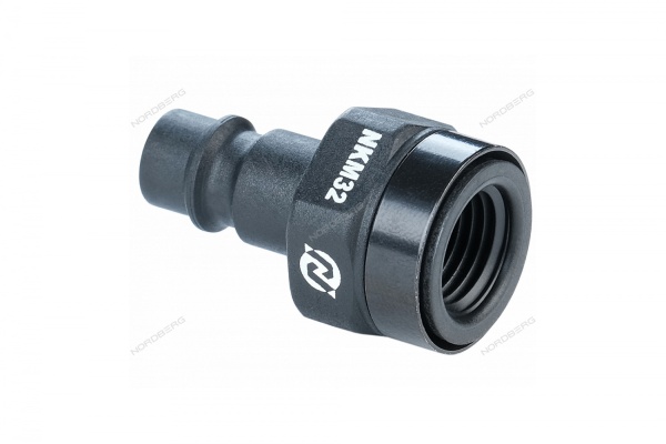 Переходник композитный "папа" быстросъемный - резьба F1/4"