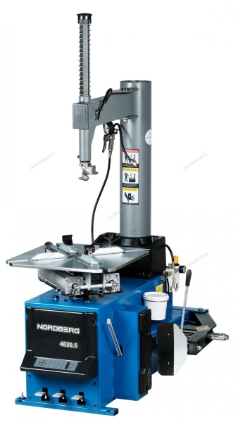 Станок шиномонтажный 220V п/автомат, односкоростн, зажимы 13-26", усил отжим