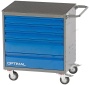 Тележка инструментальная, 5 выдвижных ящиков /OPTIMAL-NT125/