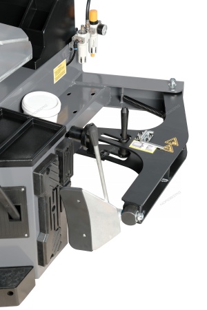 Станок шиномонтажный 380V автомат, 2х скоростн, зажимы 16-30" (серый)