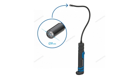 Фонарь светодиодный гибкий, аккумуляторный, 3,7 В