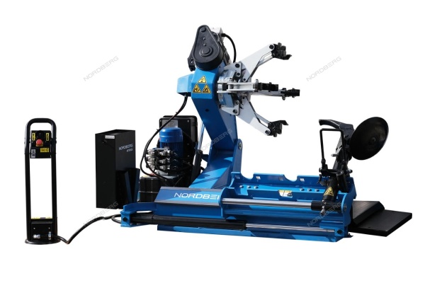 Станок шиномонтажный для грузовых машин, двухскоростной, 380 В, синий