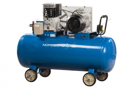 Компрессор поршневой с ременной передачей 380В, ресив. 300л, 810л/мин