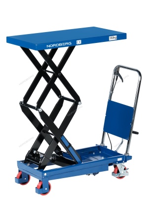 Стол подъемный гидравлический, 350 кг, двойные ножницы