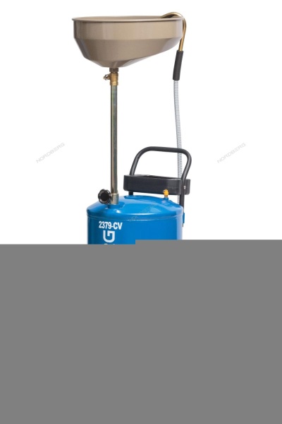 Установка для сбора масла пневматическая, 65 л, синяя