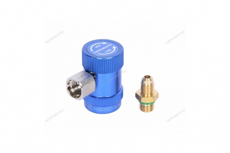 Муфта быстросъемная R134a низкое давление, синяя