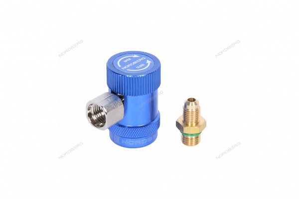 Муфта быстросъемная R134a низкое давление, синяя