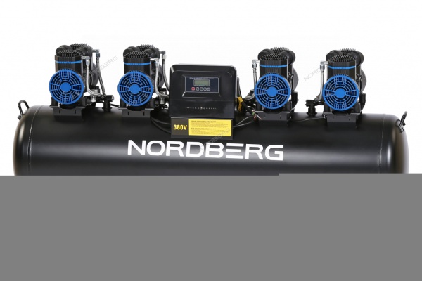 Компрессор безмасляный 380 В, ресивер 200 л, 1000 л/мин