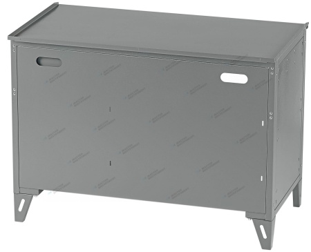 Верстак слесарный однотумбовый, 1 синяя створка (RAL 7012/5005)