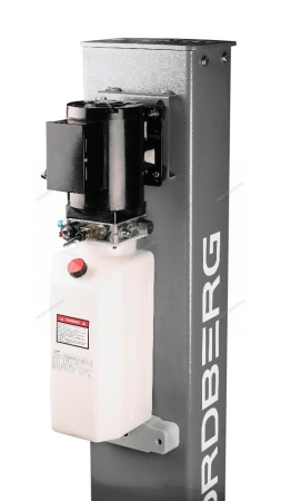 Подъемник двухстоечный 4 т, с электростопорами, 380 В, серый