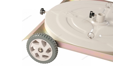 Установка пневматическая для раздачи густой смазки из бочек до 200 л, с тележкой