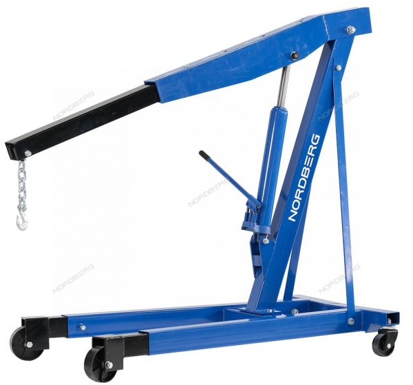 Кран гидравлический двухплунжерный, 3 т, усиленный