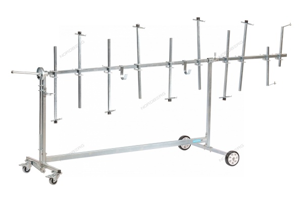 Стенд для окраски деталей, вращающийся, усиленный