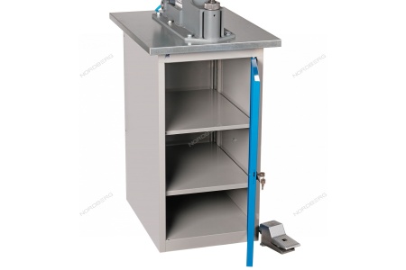 Пневматический станок для заклепки тормозных колодок с тумбой, цилиндр 160, NORDBERG NR8PM+MML0