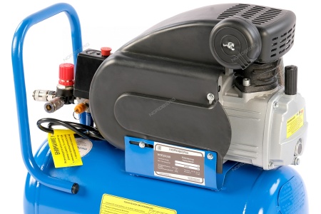 Компрессор поршневой, 220 В, ресивер 24 л, 240 л/мин