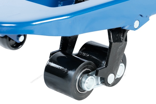 Тележка складская гидравлическая 2,5 т, с ПУ колесами