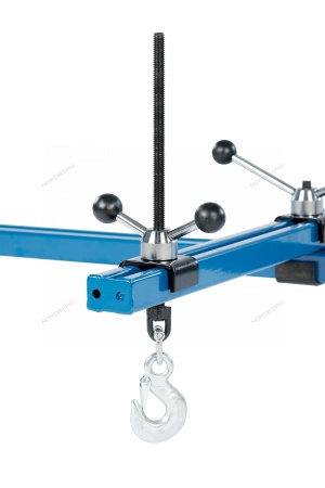 Стенд для вывешивания двигателей 500кг, с поперечной штангой, L=180 см
