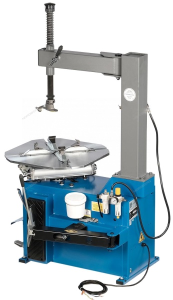 Станок шиномонтажный 380V п/автомат, односкоростн, зажимы 12-23"