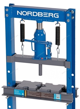 Пресс гидравлический, 12 т, силовое устройство - домкрат