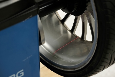 Станок балансировочный полуавтоматический, синий