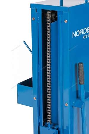 Тележка-держатель с цепью для пневмогайковерта 1''