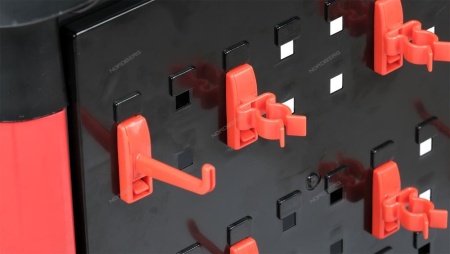 Тележка инструментальная с пластиковыми полками (состоит из 2 коробок)