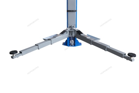 Подъемник 380V 2х стоечный 4,5т с верхней синхронизацией (синий)