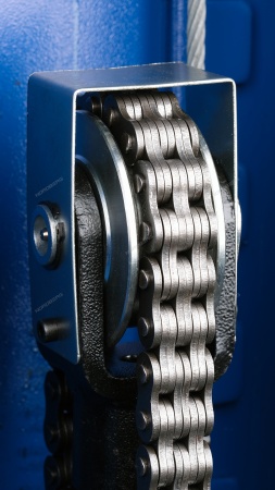 Подъемник двухстоечный 4 т, 380 В, синий