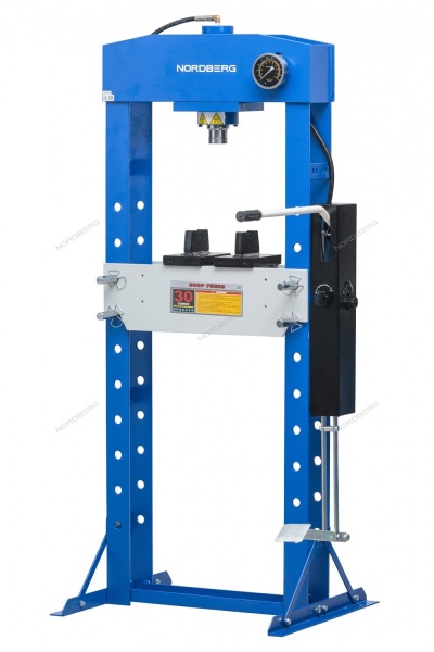 Пресс гидравлический, 30 т, ножной привод