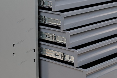 Тележка инструментальная, 6 выдвижных ящиков (RAL 7012/7015)