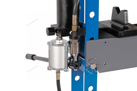 Пресс гидравлический, 20 т, ручной и пневмопривод