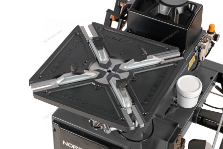 Станок шиномонтажный 380V п/автомат, 2х скор, стол с накладками, серый