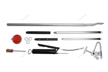 Станок шиномонтажный для грузовых автомобилей 14"-26", двухскоростной, 380V, синий