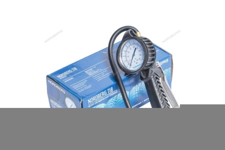 Пистолет профессиональный для подкачки колес, обрезиненный, для легковых авто