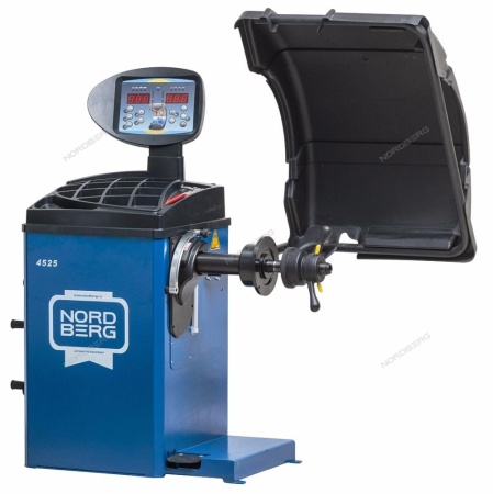 Станок балансировочный автомат, синий