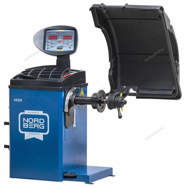 Станок балансировочный автомат, синий