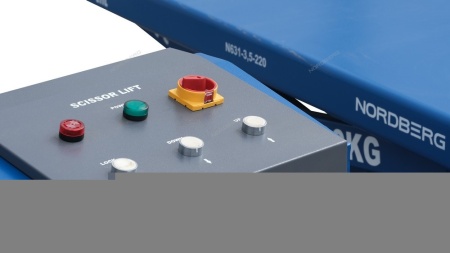 Подъемник ножничный 3,5т, с встроенными адаптерами для SUV авто, 220В (серый)